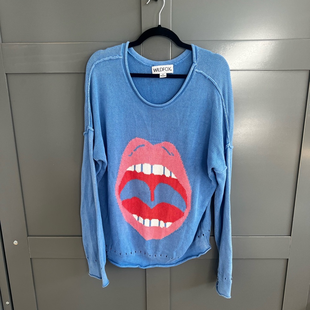 Wildfox Distressed Slouchy Sweater 👄